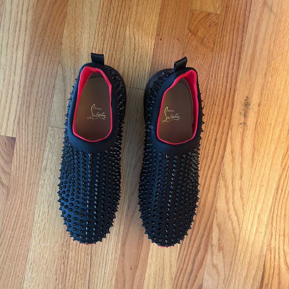 Christian Louboutin Spiked Sock Shoe